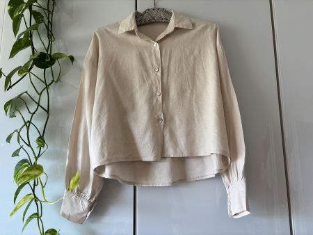 Beige Bluse