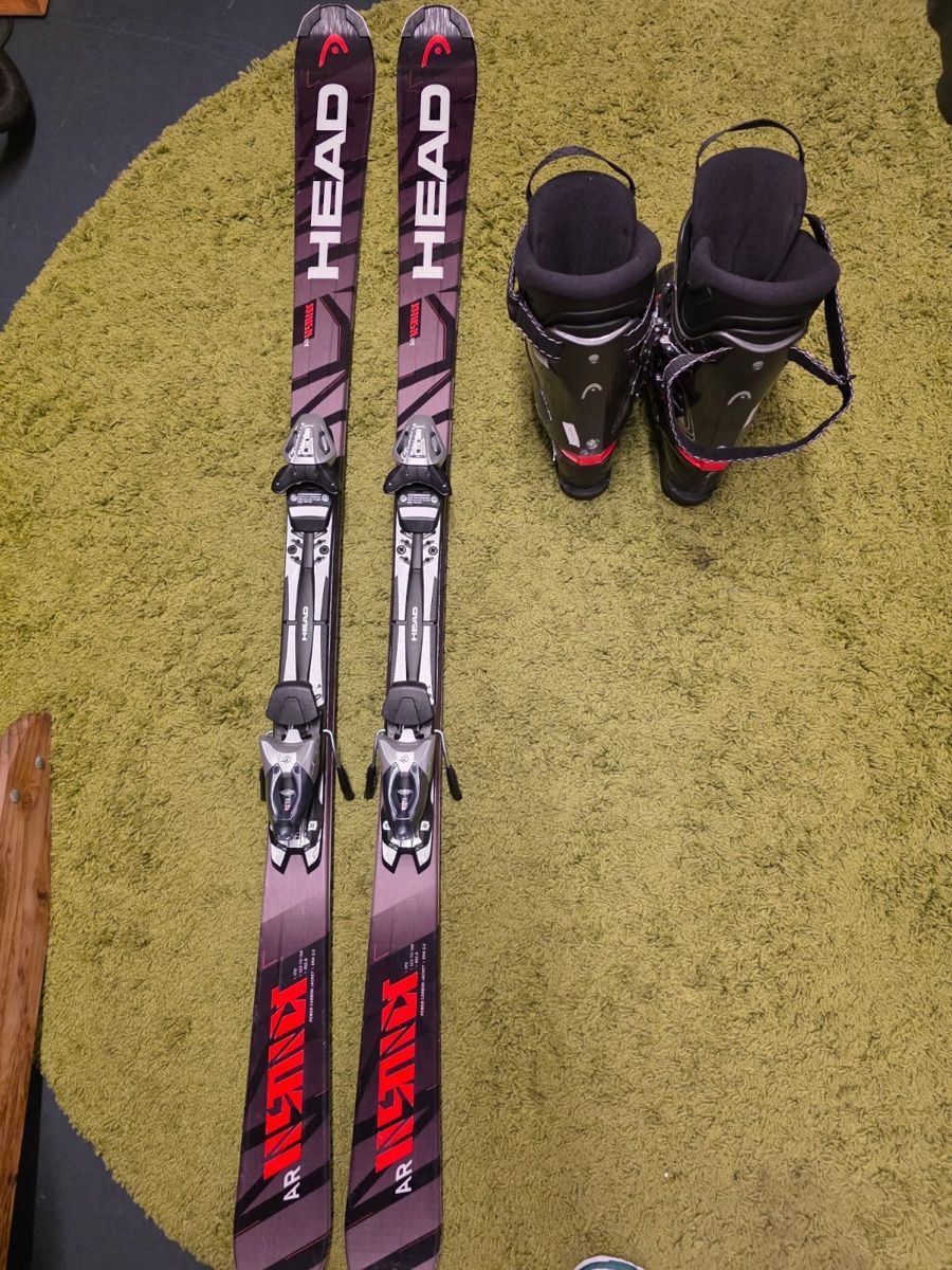 Head Skis: Ski-Set Head Instinct 170 cm mit Skischuhen-Bindung – Gebraucht aus haldenstein von luc_57q6