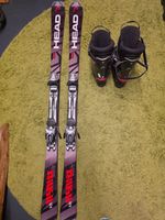 Ski-Set Head Instinct 170 cm mit Skischuhen-Bindung