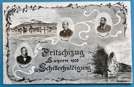 Fritschizug Luzern 1905 - Schillerhuldigung, Zunft zu Safran