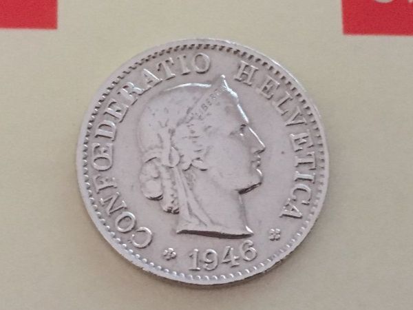 Tutti le monete: 5 Rappen 1946 -vz – Usato da Elsau venduto da herbybay