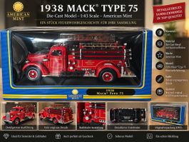 Feuerwehrauto Mack Type 75 American Mint 1:43 neu in OVP