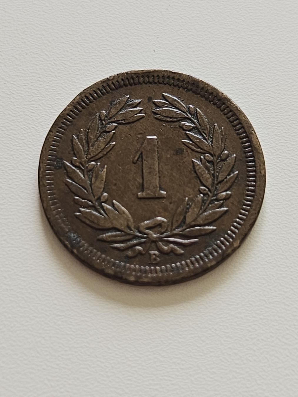 Tutti le monete: 1 Rappen 1890 – Usato da Pfäffikon ZH venduto da Melibol 1