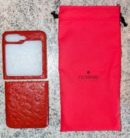 Samsung Galaxy Z Flip 6 hand-made, leather, new case w/ gift