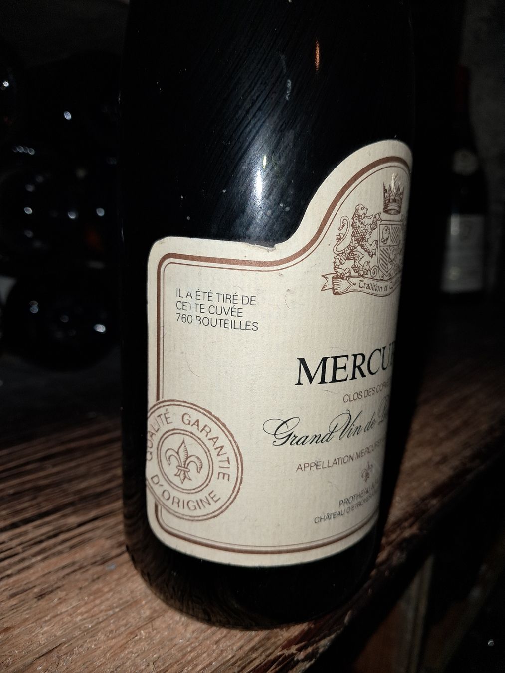 Vino: Mercurey "Clos des Corvées" 1981 – Nuovo e nell'imballaggio originale da Le locle venduto da juliensaran 2