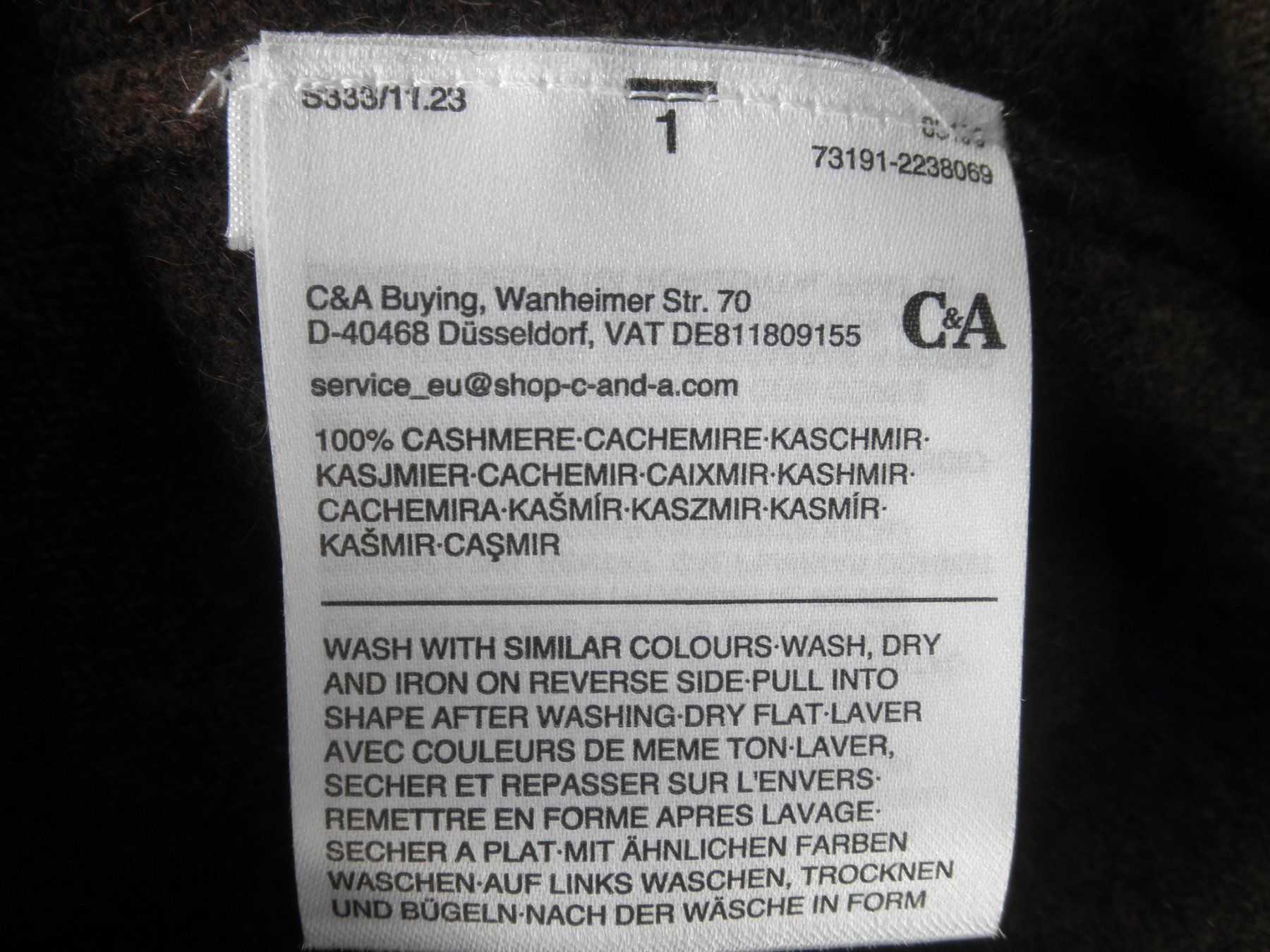 C&A Pullover & Sweatshirts: Kaschmir 100% Pullover – Gebraucht aus Buttwil von Engelhaar 3