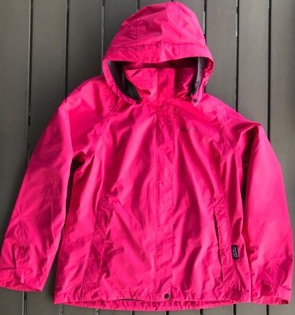 Schöffel Regenjacke Damen, packable, Gr. 42, pink