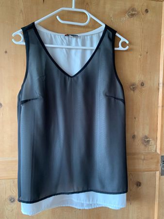 Street One Damen Top Grösse 38 schwarz guter Zustand