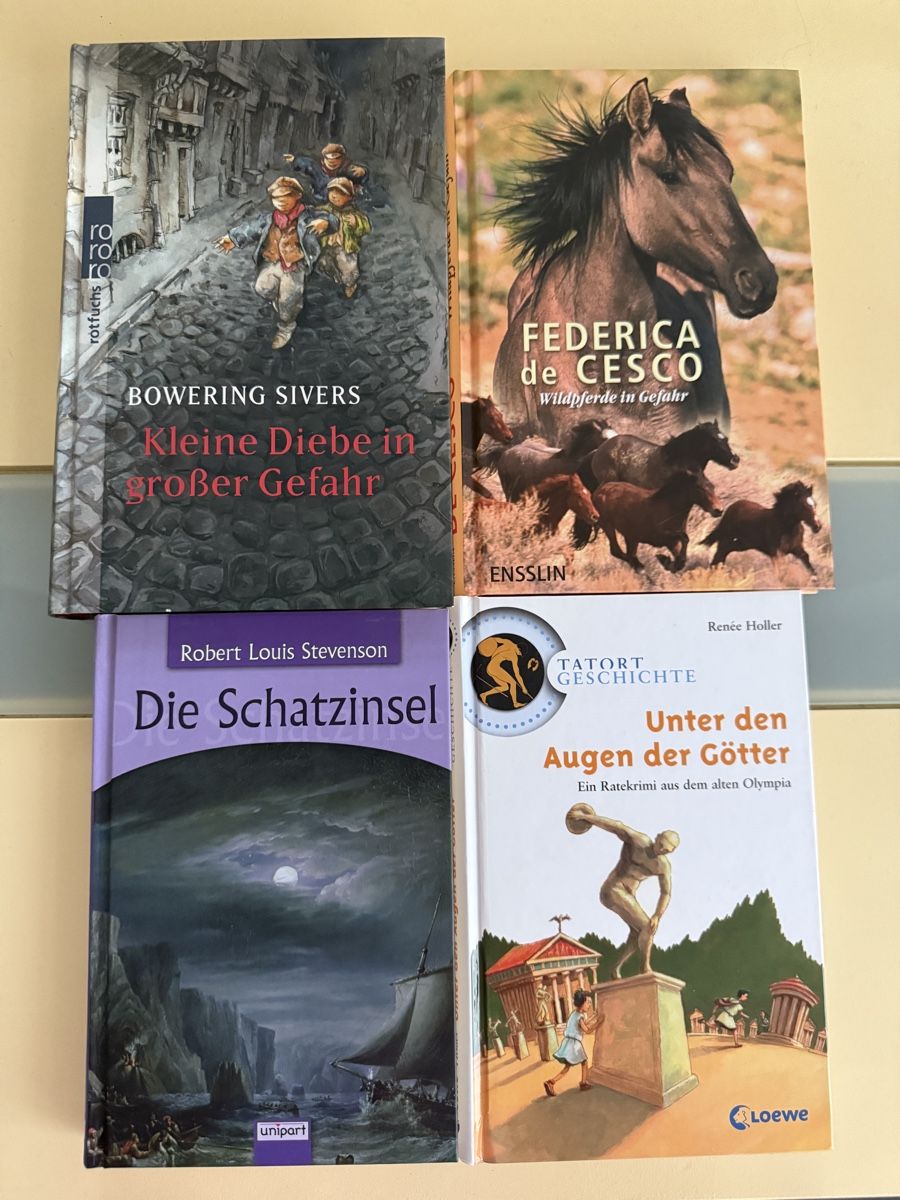 Bücher: Bücherpaket Jugend / Kinder: de Cesco, Sivers, Stevenson – Gebraucht aus Seewen SO von HappyHappyHappy