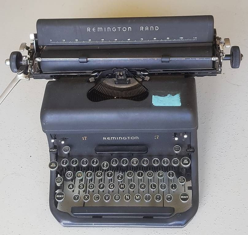 Remington Schreibmaschinen: Antike Schreibmaschine REMINGTON RAND – Gebraucht aus Derendingen von Susu63