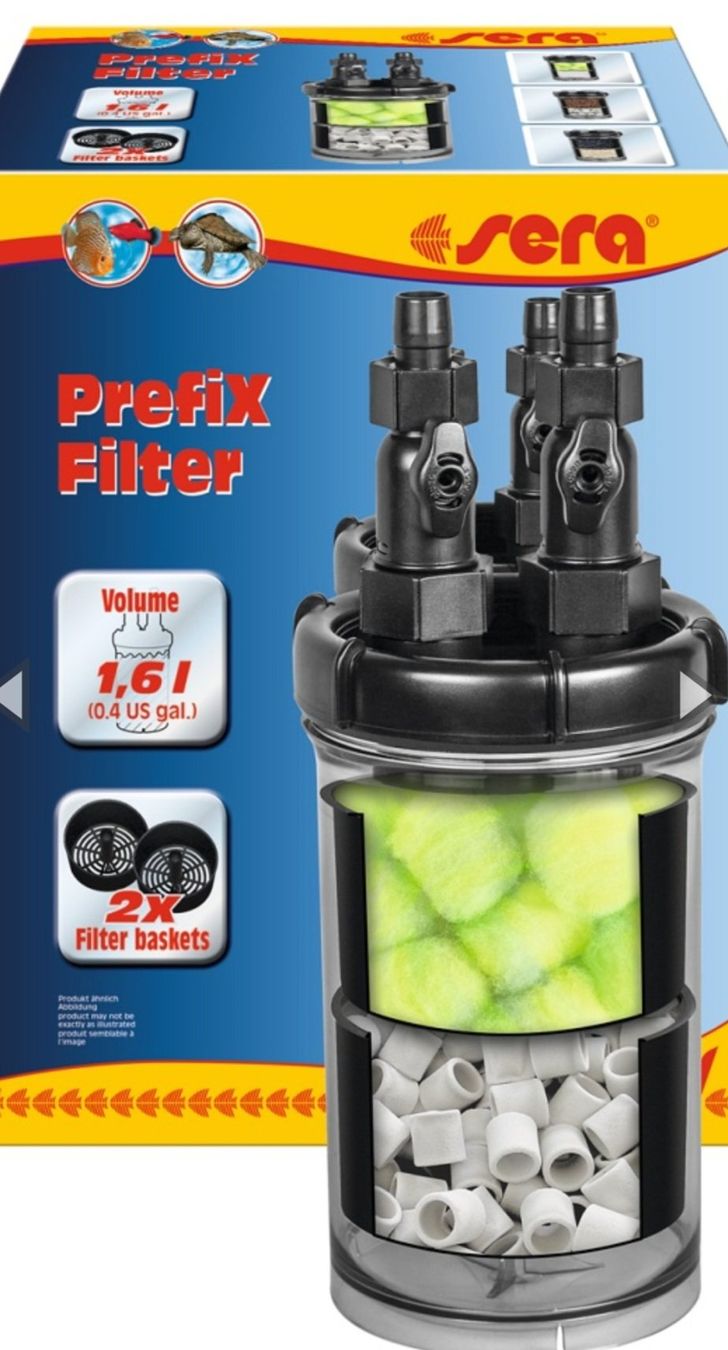 Filtri: Sera Prefix Filter 1.6l Vorfilter Aquarium Neuware – Nuovo e nell'imballaggio originale da Emmenbrücke venduto da Giusib