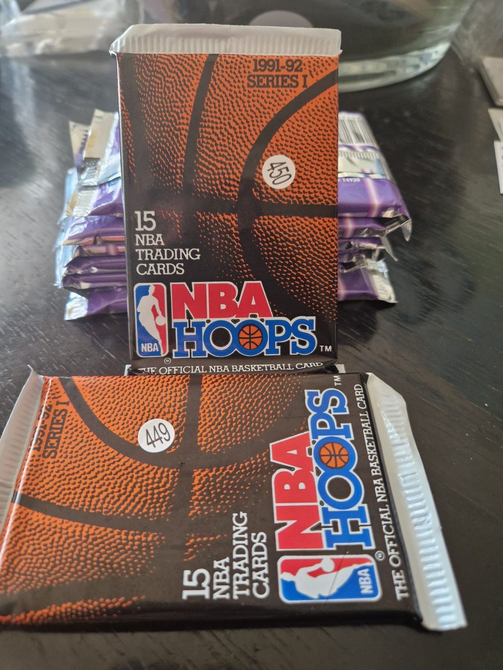 Nba Carte collezionabili: Pack de cartes NBA Hoops 1991-92 – Nuovo e nell'imballaggio originale da Lutry venduto da SwissBBCards