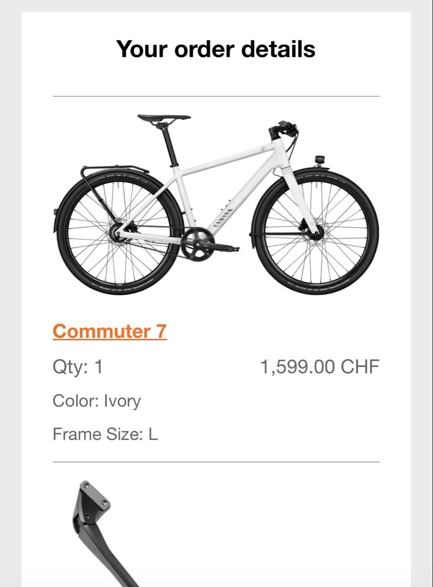 Canyon Biciclette: Canyon Commuter 7 – Usato da Zürich venduto da MrSnowRabbit 2