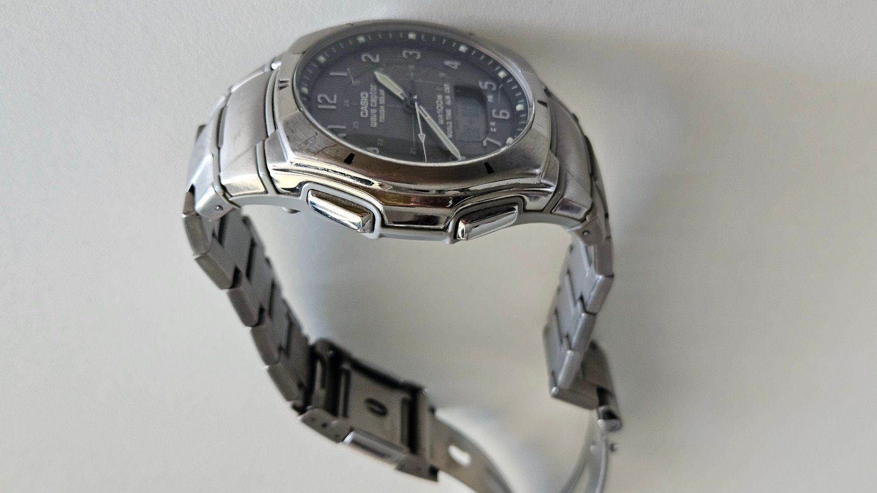Casio Montres: Casio Wave Ceptor WVA-620T / 5053, Tough Solar , Titanium – D'occasion à Goldach par Koland2 4