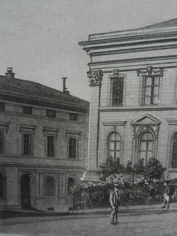 Incisioni: Genève Genf Athenée Aquatinta – Usato da Risch venduto da Rischli15 3