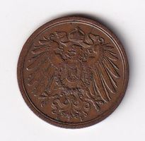 Deutsches Reich 2 Pfennig 1906 F ss