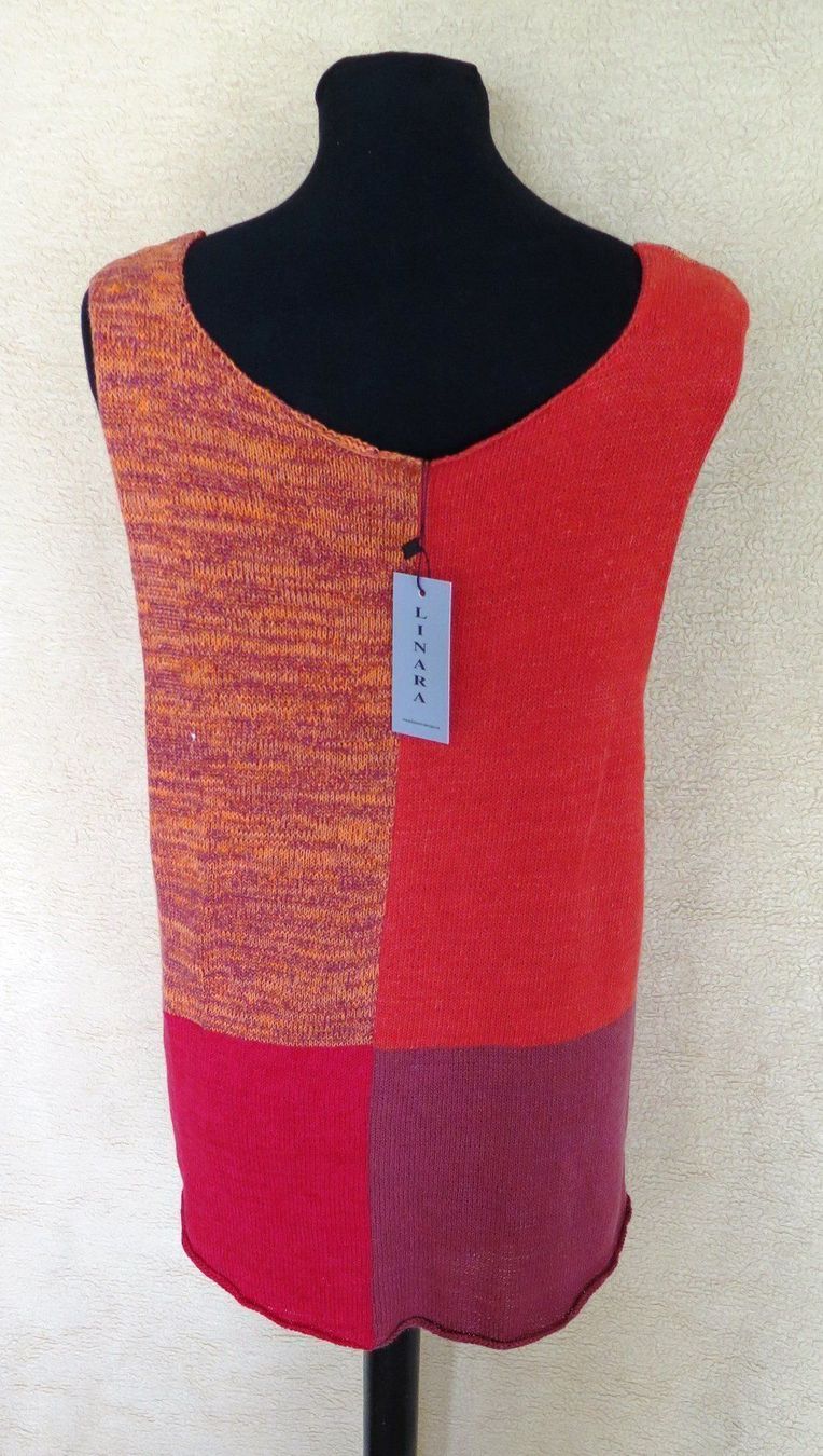 Top: Stricktop/Weste Gr.M Leinen&Baumwolle – Nuovo (secondo la descrizione) da Bronschhofen venduto da top-wein01 3