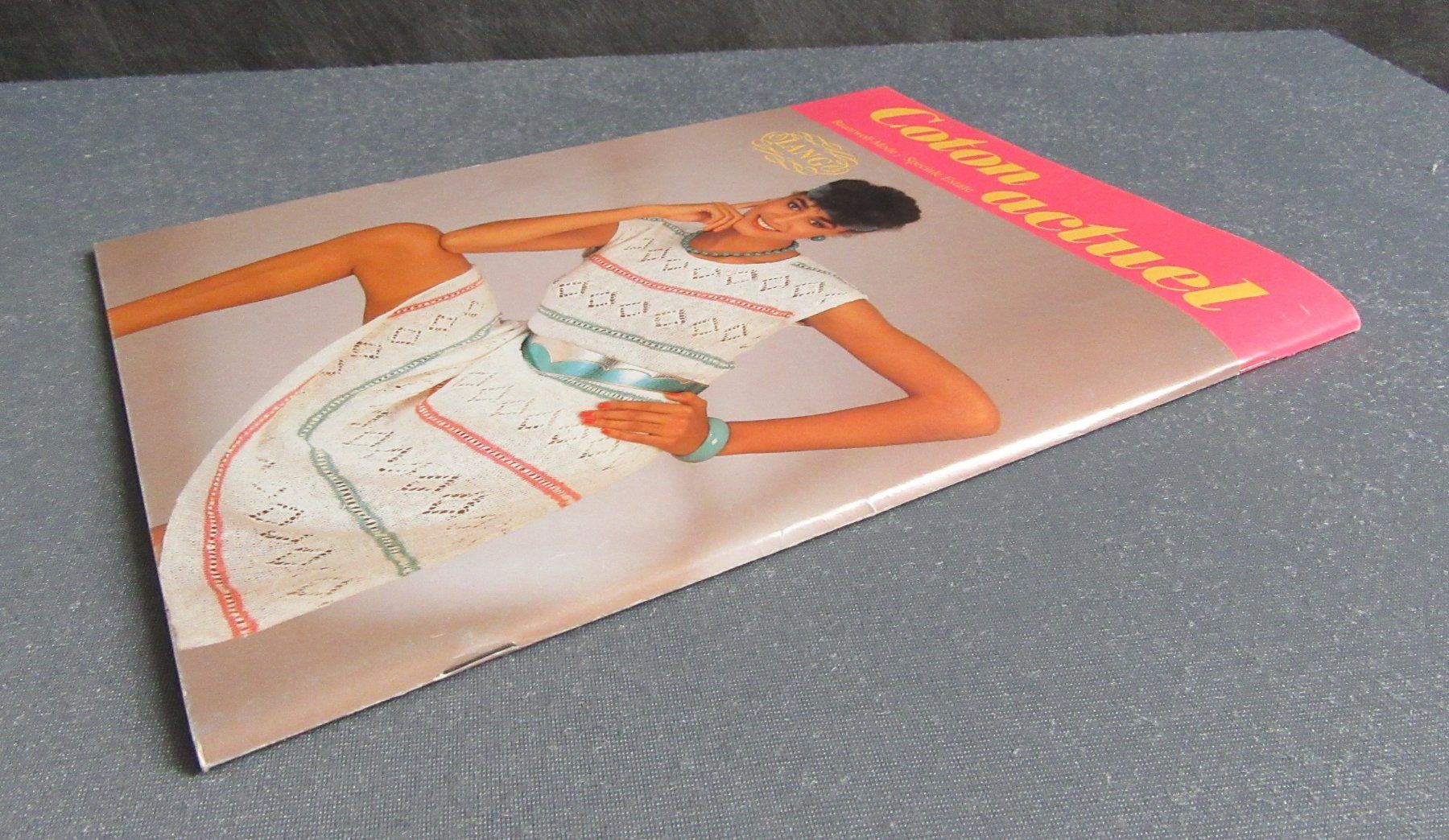 Zeitschriften & Magazine: Strickheft Lang - Coton actuel - Baumwoll-Mode – Gebraucht aus Auenstein von Padabimbim 7