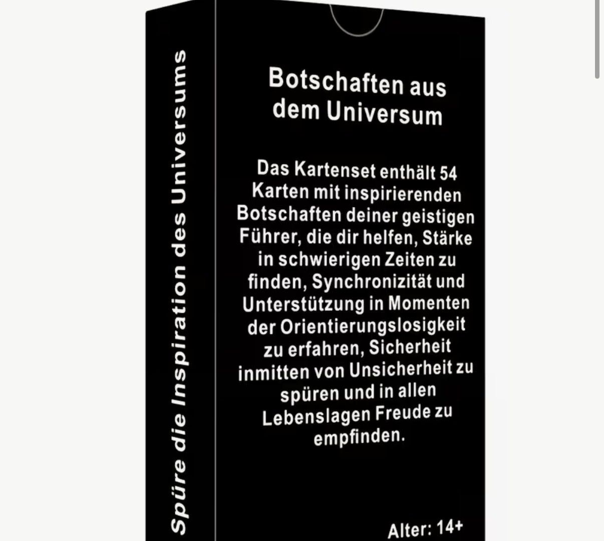 Libri: Karten-Deck: Botschaften aus dem Universum -Esoterik – Nuovo e nell'imballaggio originale da Teufenthal AG venduto da MeineSchatztruhe 1