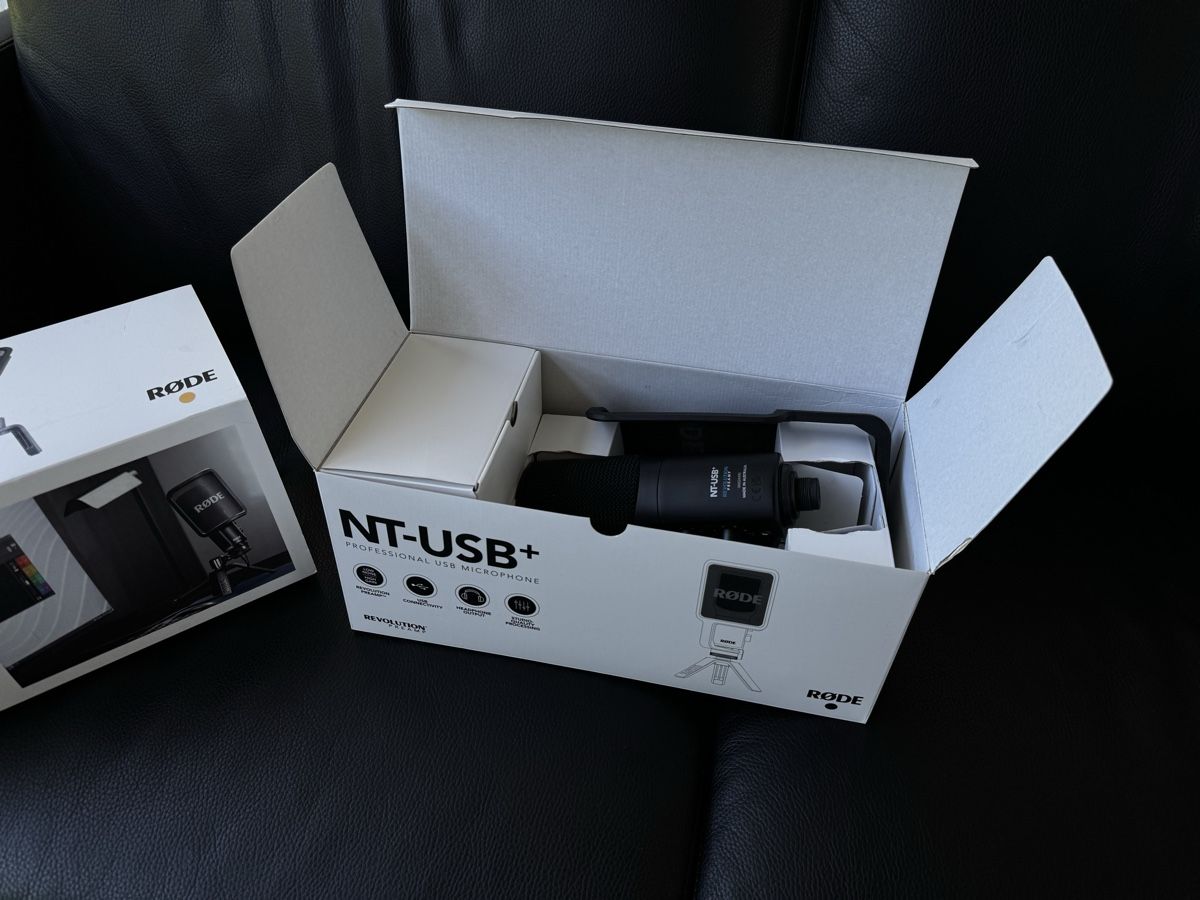 Røde Microfoni: Rode NT-USB+ Mikrofon / fast wie neu! – Usato da Bern venduto da Daddylong 2