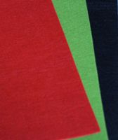 BASTELFILZ-SET 3 Farben 30x30 cm Set 2 Felt Diy