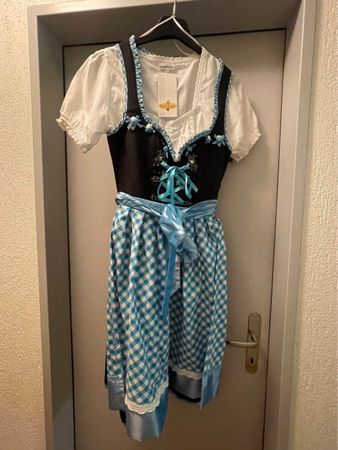 Dirndl Gr. 36 - m. Schürze und Bluse - Neu - ungetragen