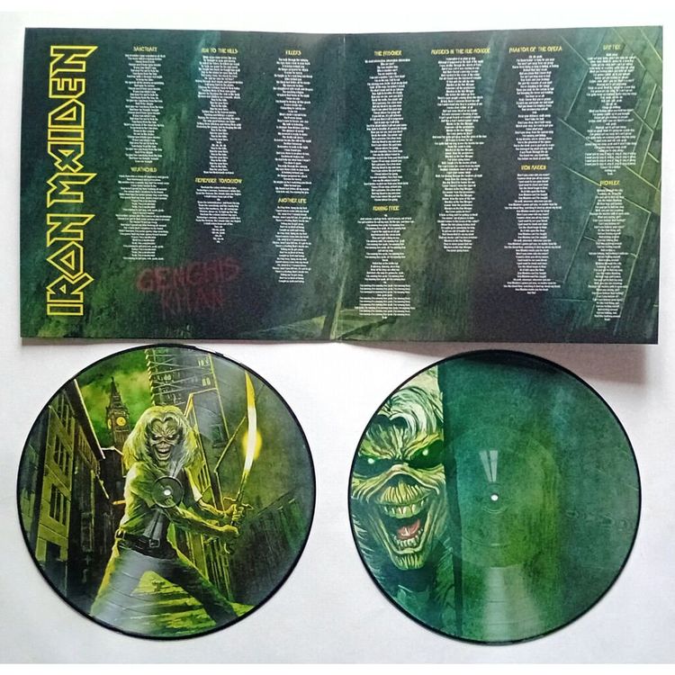Iron Maiden, Genghis Khan 2 LP Picture Disc Kaufen auf Ricardo