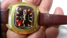 TELL ANTIK HEREN UHR,AUTOMAT.21J.DAT.TAG.NICHT-LÄÜFT-30X35MM