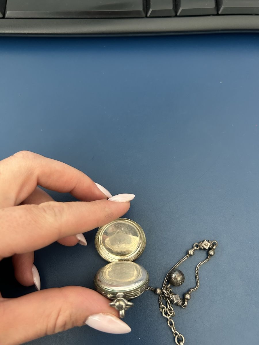 Altri accessori per orologi: Antike Taschenuhr mit Kette – Usato da Zuchwil venduto da celixne 2