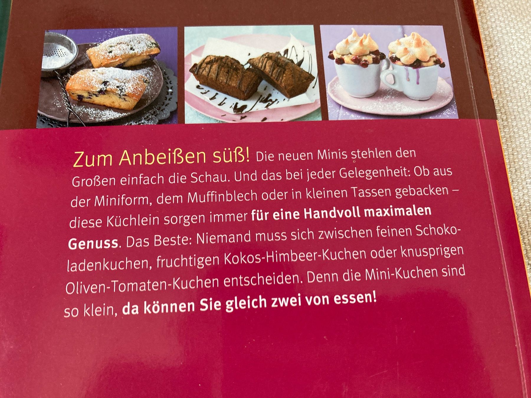 Libri: Brot Backen / Mini-Kuchen – Usato da Baden venduto da Yoyo1 2