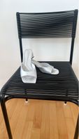 Elegante Damen Slides, Weiss, ideal für den Sommer! Gr. 38