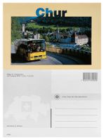 Chur Hof St.Luzi Arosastrasse Postauto MAN 13.230 P 23021