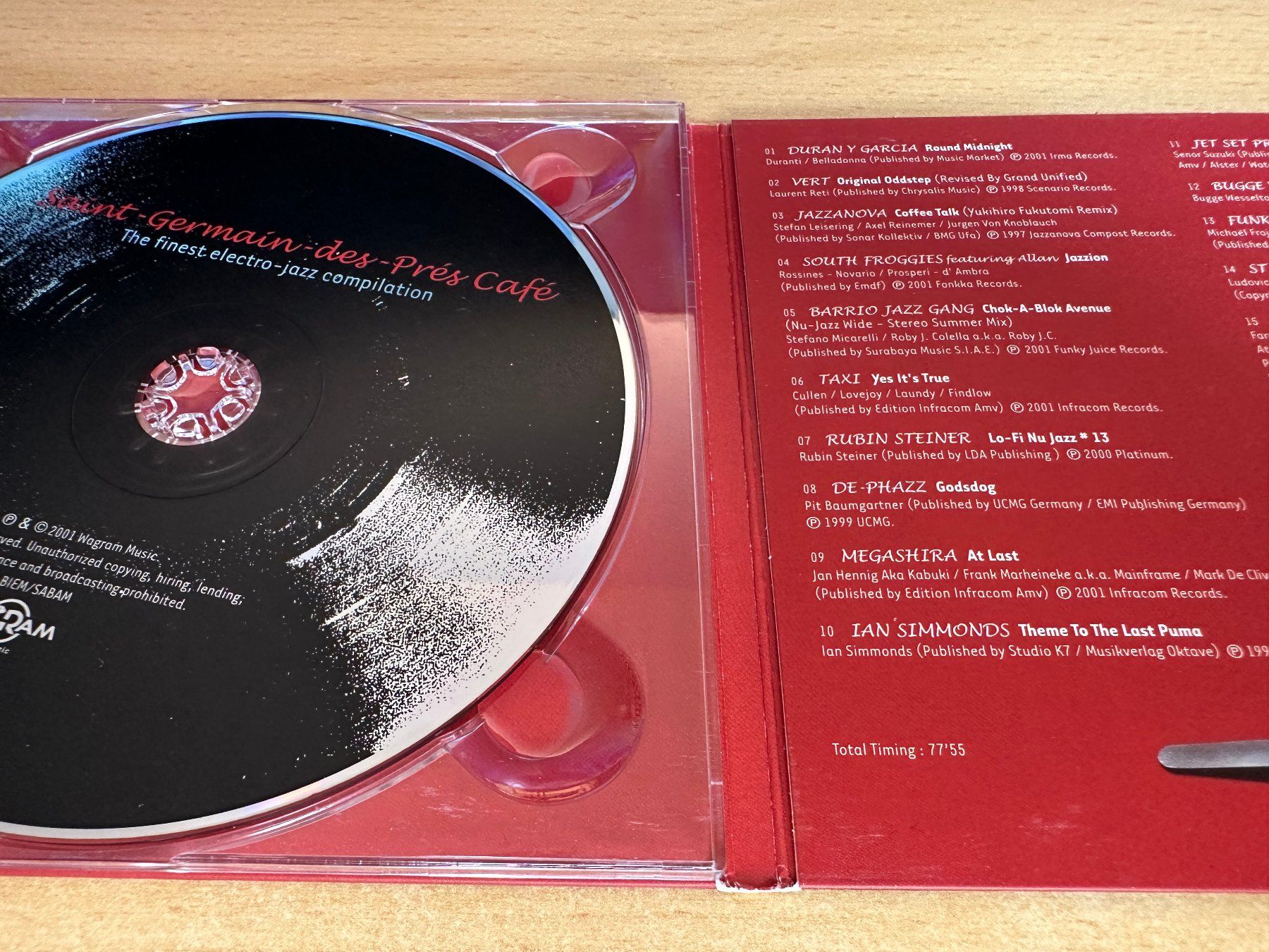 CD: Various – Saint-Germain Café – Usato da Rikon im Tösstal venduto da Alpenmutz 2