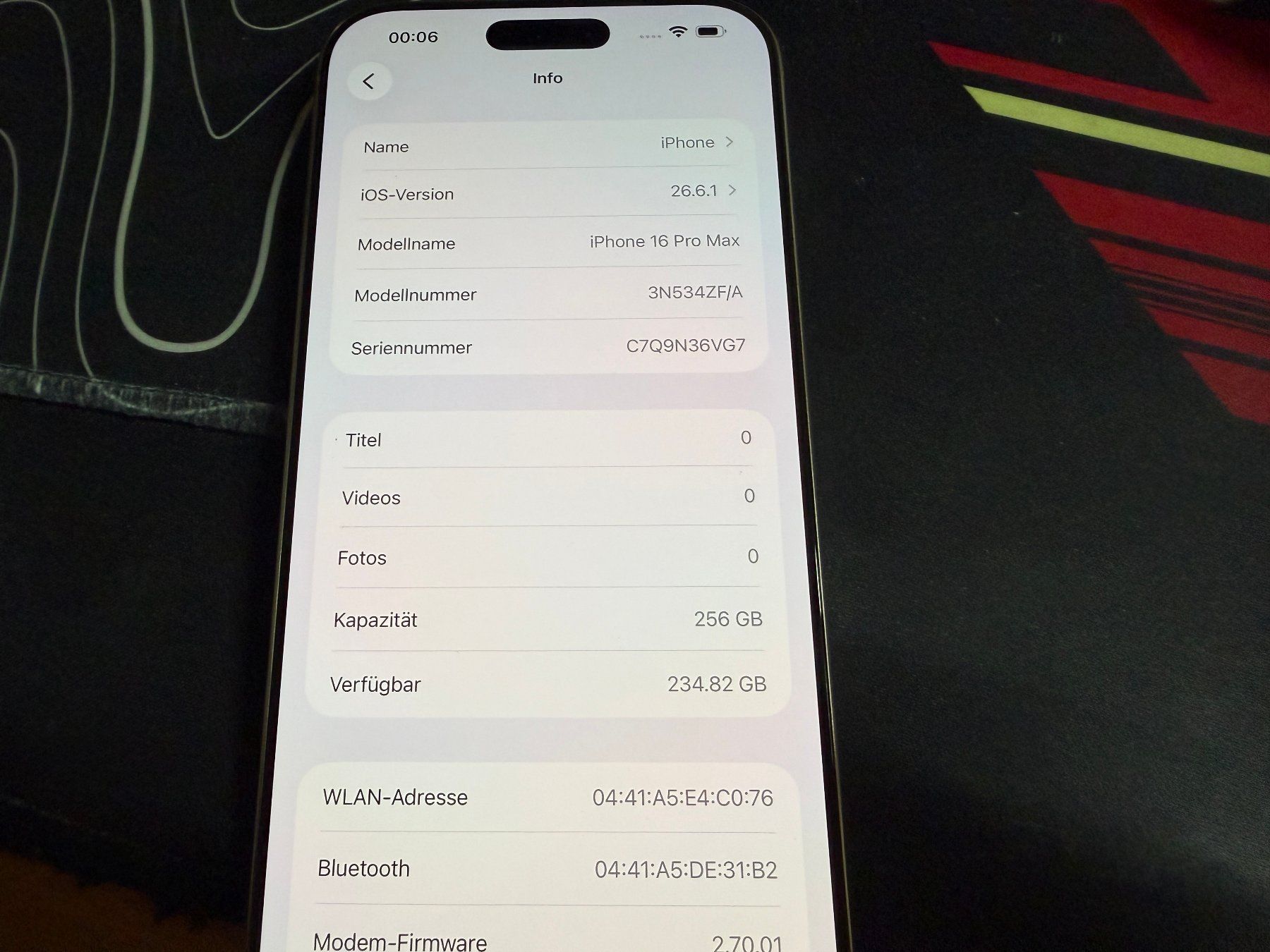 Apple Telefoni cellulari / Smartphones: Iphone 16 Pro Max 256Gb#96 – Usato da Au SG venduto da bah_6f5w 4