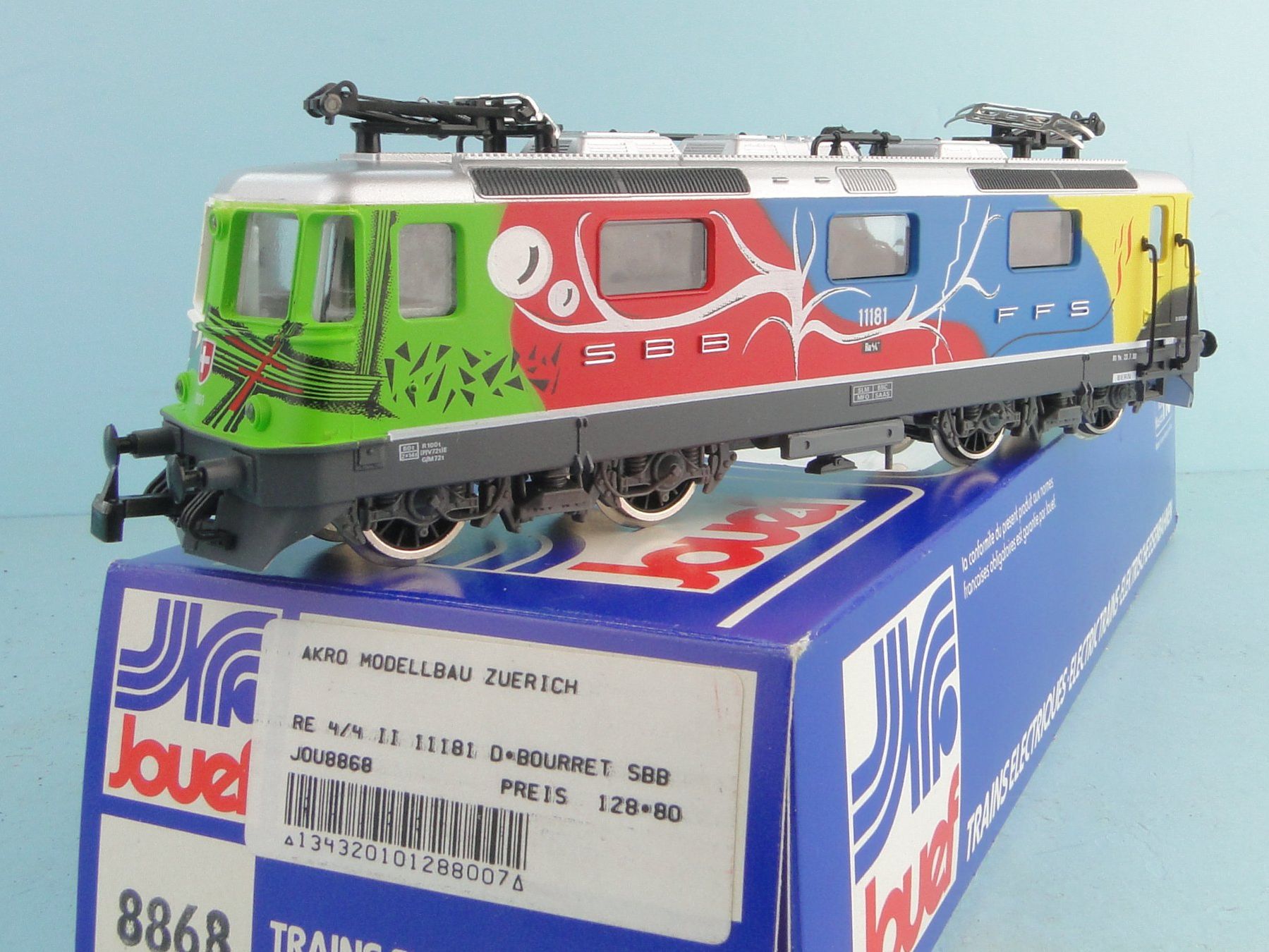 Jouef Trains électriques: Jouef 8868, SBB Re 4/4 II, Bourret – D'occasion à Bülach par cann11