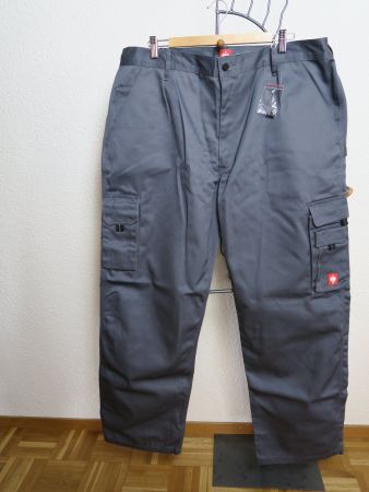 Engelbert Strauss Cargohose grau - Gr. 62 - neu!