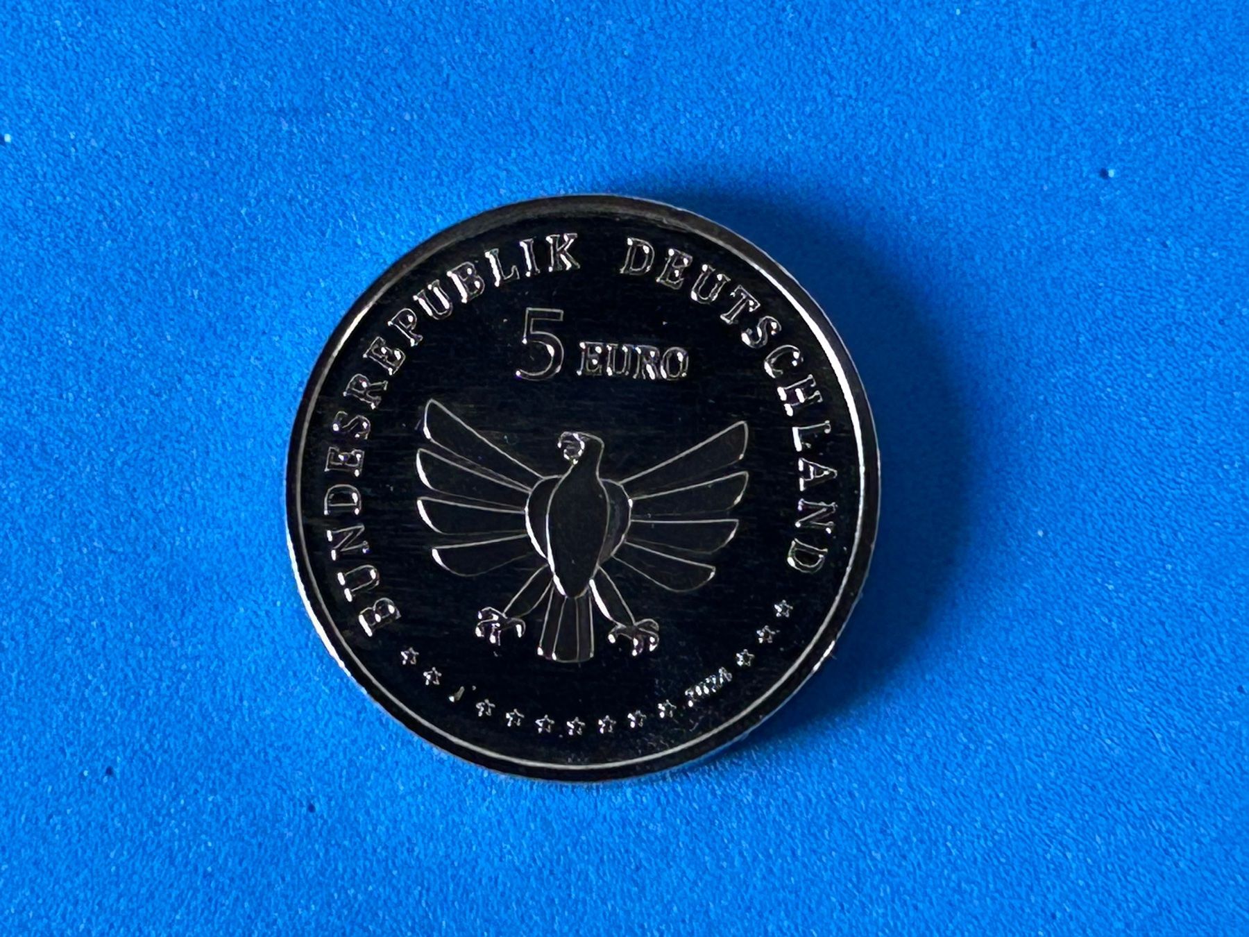 Tutti le monete: Germany - 5 Euros (Bumblebee) 2024 UNC – Nuovo (secondo la descrizione) da Corcelles NE venduto da AJKader 9