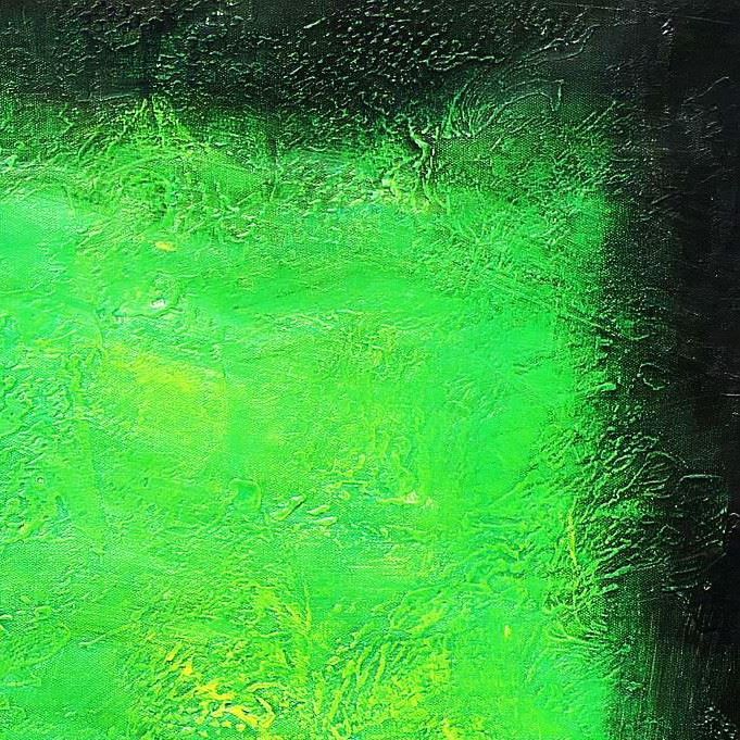 Riproduzioni & Creazioni: Abstrakt - Black Emerald – Nuovo (secondo la descrizione) da Larnaca venduto da KunstDepot24 3
