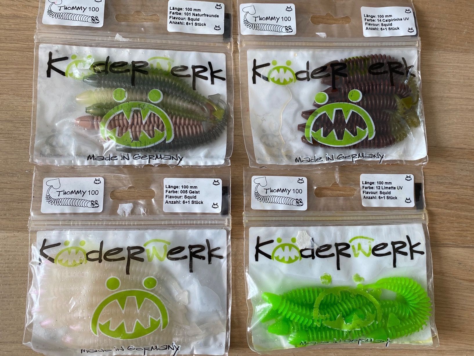 Köder: KÖDERWERKSET - THOMMY 100 – Neu und originalverpackt aus Widnau von Fishingtackle_Oggy