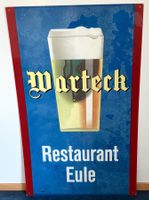 Warteck Werbung ab Leuchtreklame