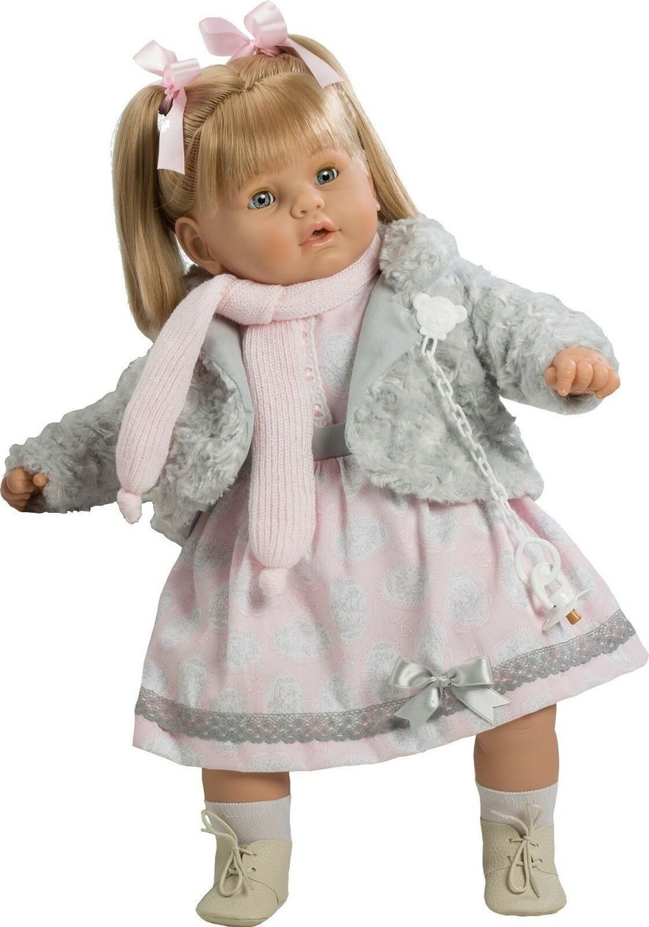 Bambole: POUPETTE rose 62 cm pleure – Nuovo e nell'imballaggio originale da St-Imier venduto da goodber