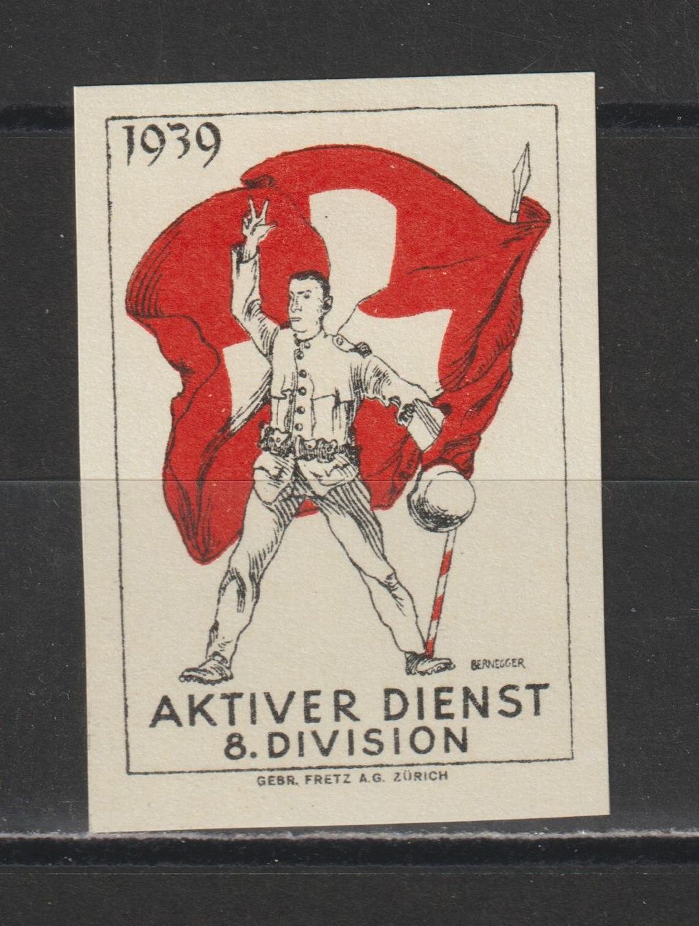 Tous les timbres: Kommandostäbe Nr. 80/2 * – D'occasion à Siebnen par Fstaehli