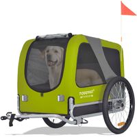 DOGGYHUT LARGE Hundefahrradanhänger GRÜN
