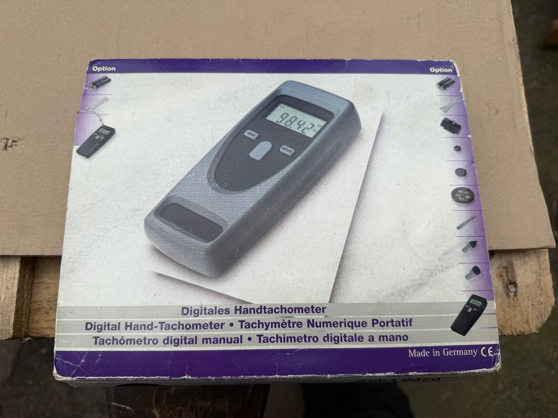 Messen: Testo digitales Handtachometer – Gebraucht aus Necker von liq24 4
