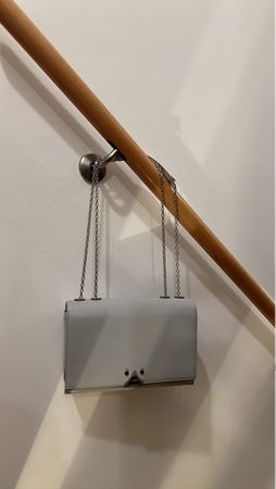 Stylische Handtasche Hellblau