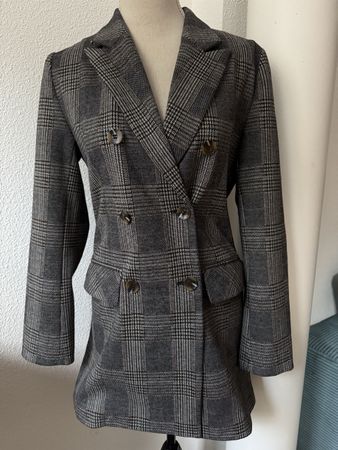 Veste blazer à carreaux Indi & Cold, taille XS, parfait! (54