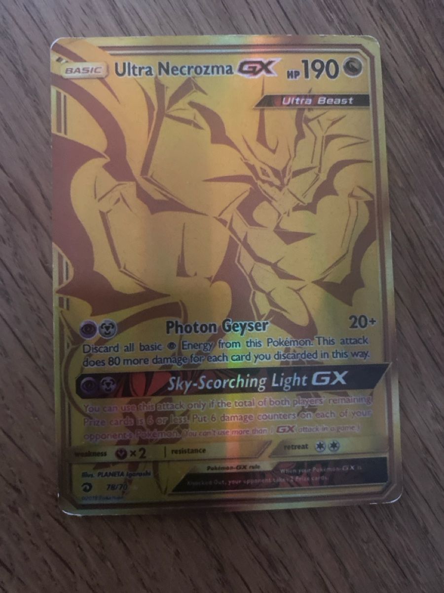 Pokémon Carte collezionabili: Ultra Necrozma GX – Usato da Tägerig venduto da oiluig83