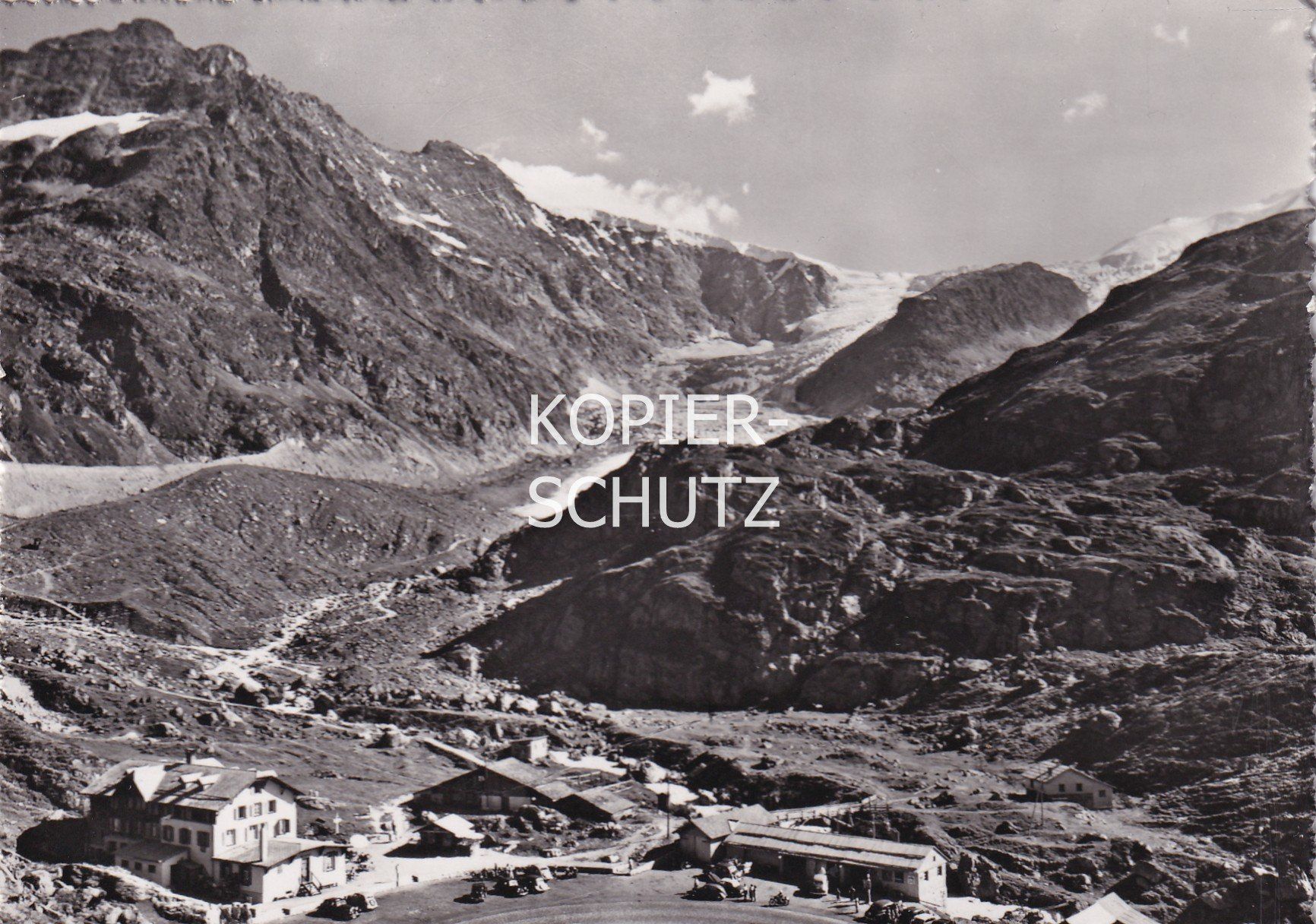 Ansichtskarten: Susten-Pass - Hotel Steingletscher u. Sustenhörner /mp – Gebraucht aus Hombrechtikon von Rudolf07