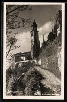 Morcote /Lago di Lugano, Weg zur Kirche