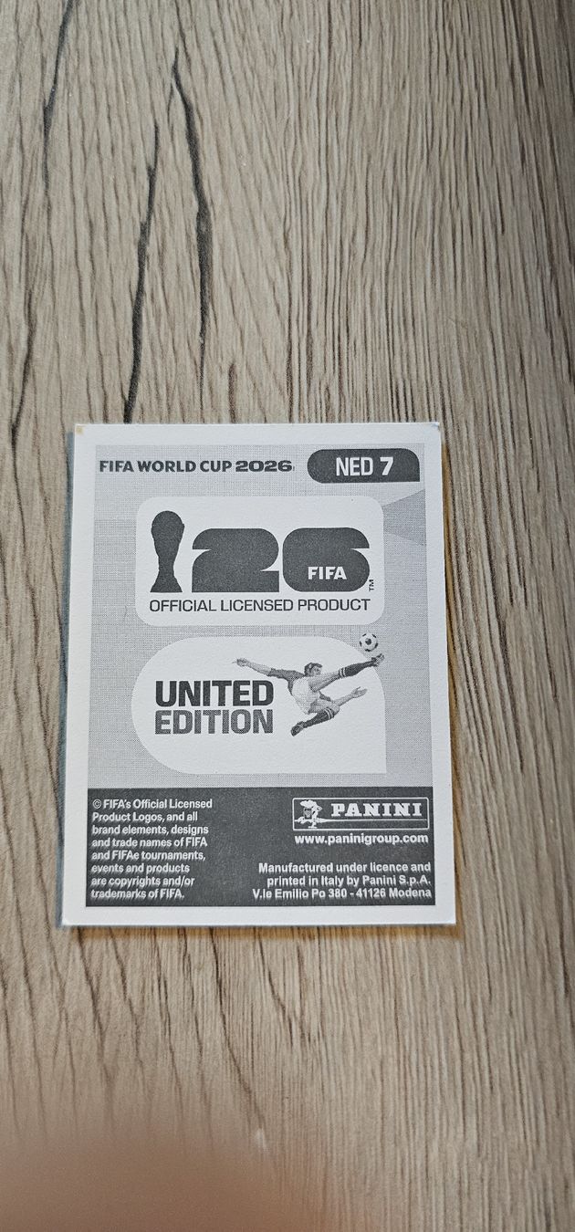 Panini Cartes à collectionner: Fifa World Cup Panini NED 7 – Neuf avec emballage d'origine à Biel VS par volcom8702 1